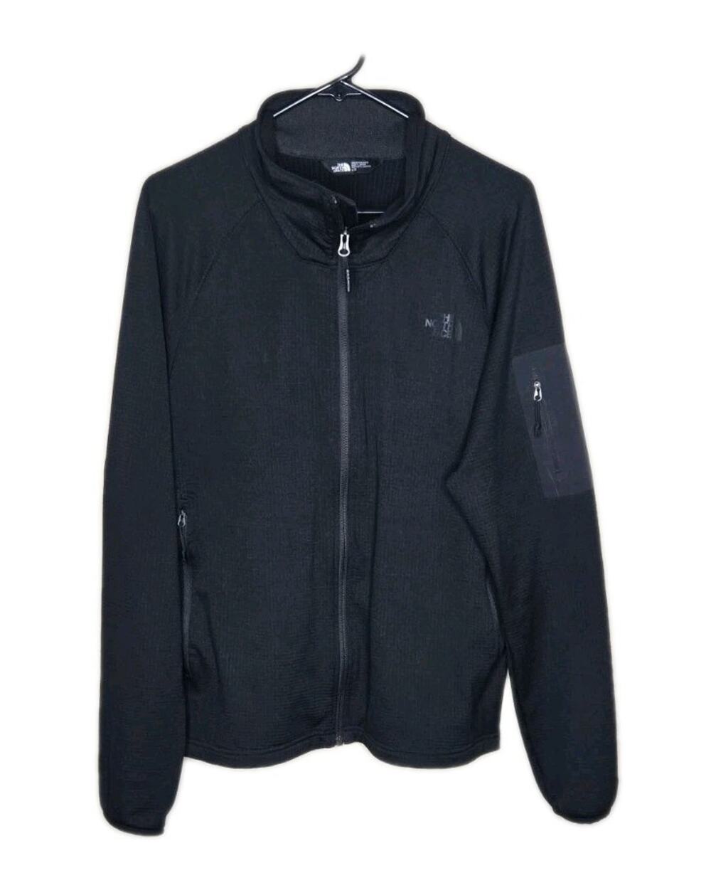 North Face Mountain Peaks Fullzip Fleece Jacket Size Large